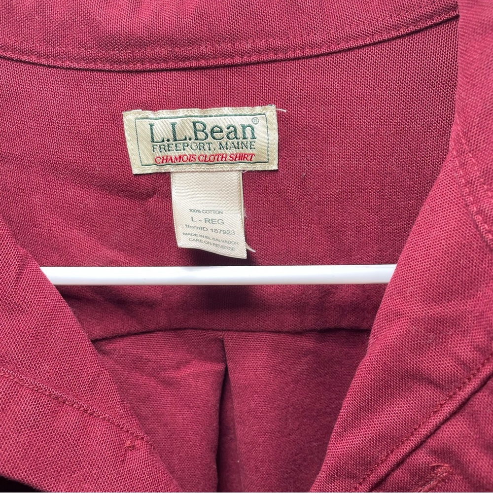 L L Bean Casual Button Up - image 3